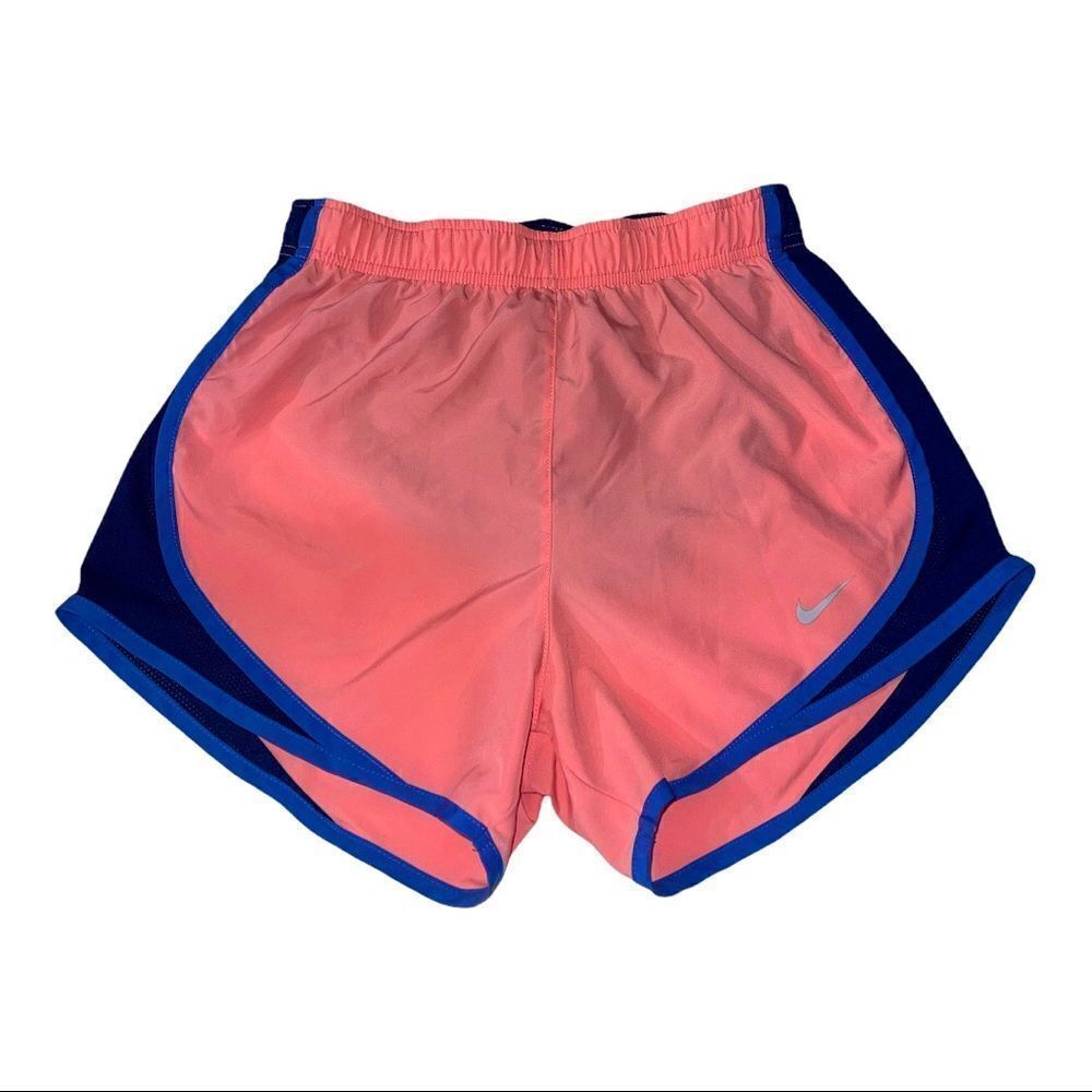 Nike DriFit Tempo Running Shorts Pink Blue XS